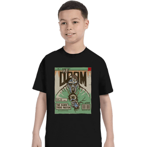 Shirts T-Shirts, Youth / XS / Black Accordion