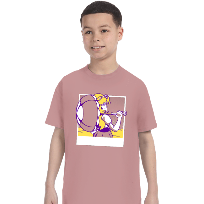Shirts T-Shirts, Youth / XS / Pink Summer Peach