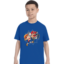 Load image into Gallery viewer, Secret_Shirts T-Shirts, Youth / XS / Royal Blue Super Stretchy Boy

