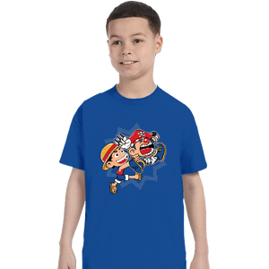 Secret_Shirts T-Shirts, Youth / XS / Royal Blue Super Stretchy Boy