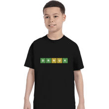 Load image into Gallery viewer, Secret_Shirts T-Shirts, Youth / XS / Black Drnuk
