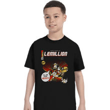 Load image into Gallery viewer, Secret_Shirts T-Shirts, Youth / XS / Black Lemillion Secret Sale
