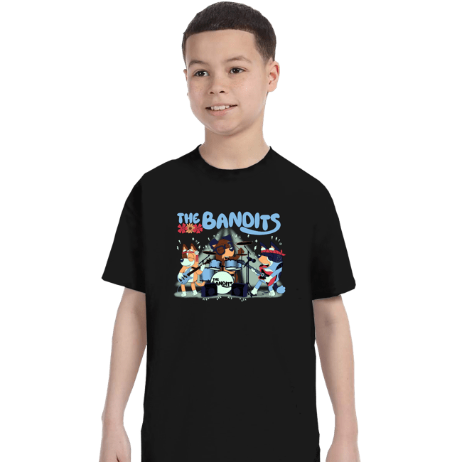 Daily_Deal_Shirts T-Shirts, Youth / XS / Black The Bandits