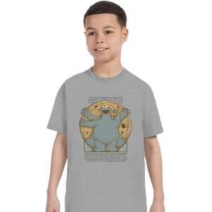 Daily_Deal_Shirts T-Shirts, Youth / XS / Sports Grey Vitruvian Cookie