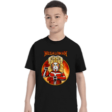 Load image into Gallery viewer, Shirts T-Shirts, Youth / XS / Black Megaloman
