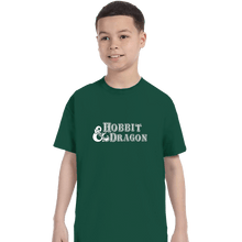 Load image into Gallery viewer, Secret_Shirts T-Shirts, Youth / XS / Forest Hobbit And Dragon
