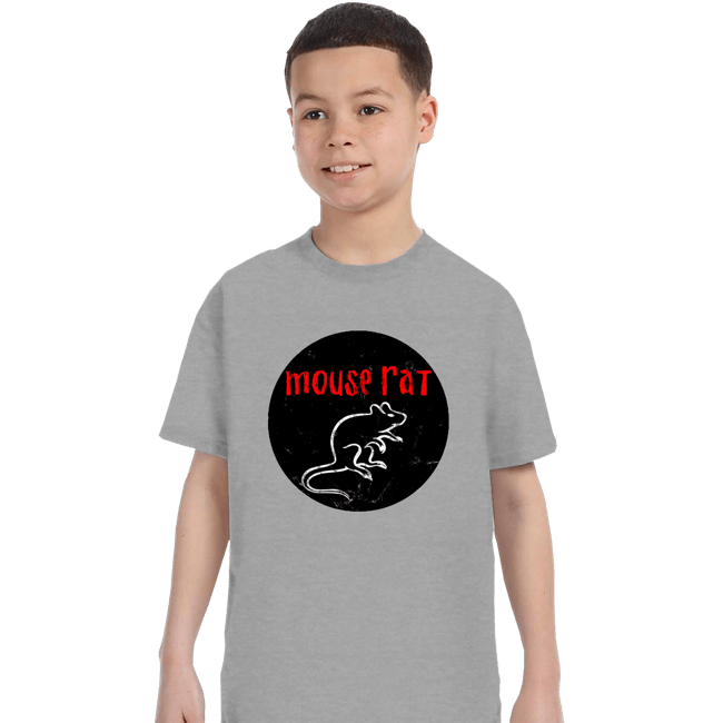 Secret_Shirts T-Shirts, Youth / XS / Sports Grey Mouse Rat