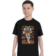 Load image into Gallery viewer, Daily_Deal_Shirts T-Shirts, Youth / XS / Black Gundam - Ready To Fight
