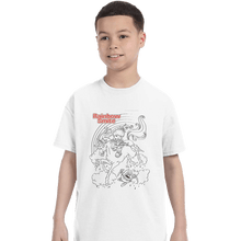 Load image into Gallery viewer, Secret_Shirts T-Shirts, Youth / XS / White Rainbow Smite
