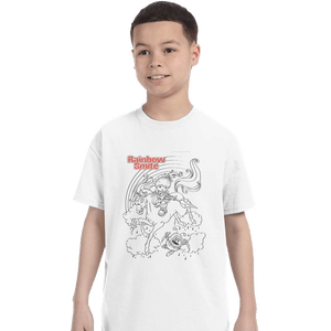 Secret_Shirts T-Shirts, Youth / XS / White Rainbow Smite