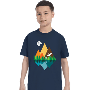 Secret_Shirts T-Shirts, Youth / XS / Navy The Forest View