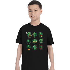 Shirts T-Shirts, Youth / XS / Black Cthulhu Roles