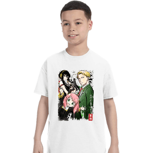 Daily_Deal_Shirts T-Shirts, Youth / XS / White Forger Family Watercolor
