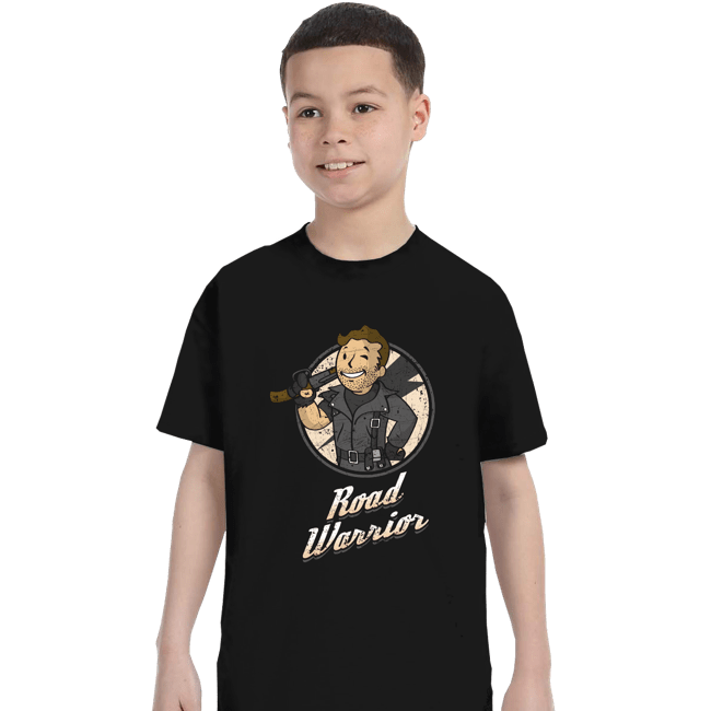 Shirts T-Shirts, Youth / XS / Black Road Warrior