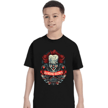 Load image into Gallery viewer, Shirts T-Shirts, Youth / XS / Black Meet The Dancing Clown
