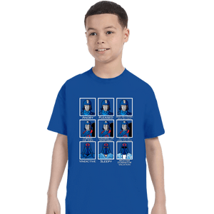 Daily_Deal_Shirts T-Shirts, Youth / XS / Royal Blue The Many Faces of Cobra Commander