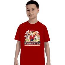 Load image into Gallery viewer, Shirts T-Shirts, Youth / XS / Red Casket Mechanics
