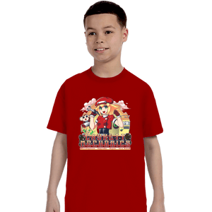 Shirts T-Shirts, Youth / XS / Red Casket Mechanics