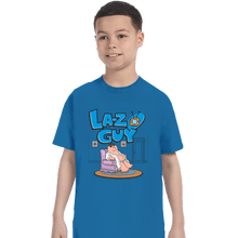 Load image into Gallery viewer, Secret_Shirts T-Shirts, Youth / XS / Sapphire La-Z Guy
