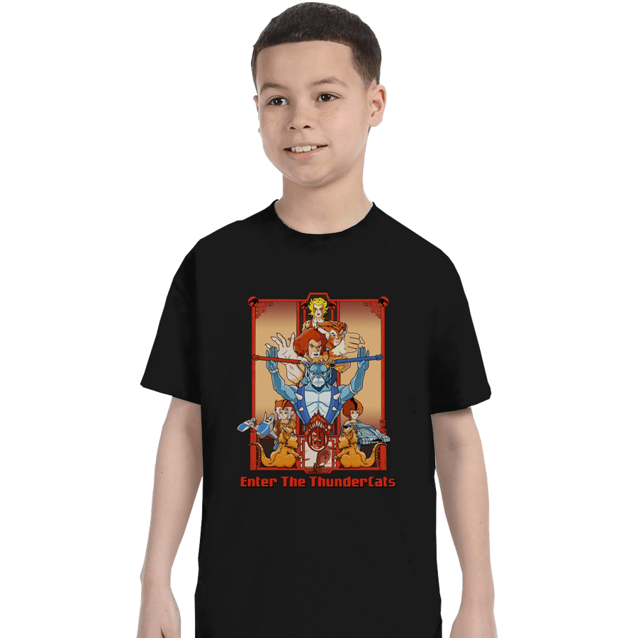 Shirts T-Shirts, Youth / XL / Black Enter The Thundercats