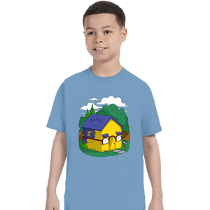 Secret_Shirts T-Shirts, Youth / XS / Powder Blue Mil HOUSE