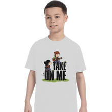 Load image into Gallery viewer, Shirts T-Shirts, Youth / Small / White Ellie Sings To Dina
