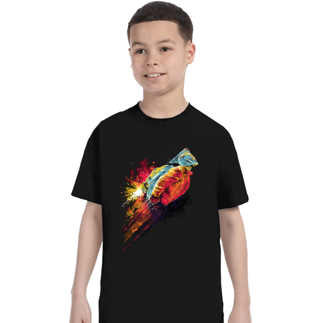 Secret_Shirts T-Shirts, Youth / XS / Black Human Rocket