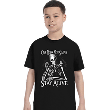 Load image into Gallery viewer, Last_Chance_Shirts T-Shirts, Youth / XS / Black Stay Alive
