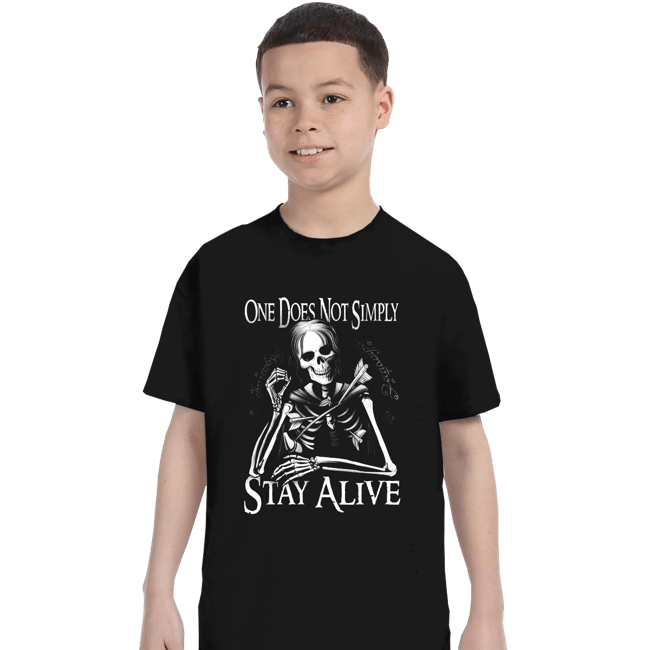 Last_Chance_Shirts T-Shirts, Youth / XS / Black Stay Alive