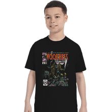 Load image into Gallery viewer, Shirts T-Shirts, Youth / XL / Black Voorhees Wolverine
