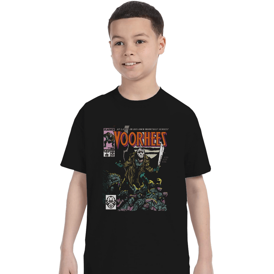 Shirts T-Shirts, Youth / XL / Black Voorhees Wolverine
