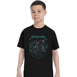 Shirts T-Shirts, Youth / XL / Black Heavy Metal Gear