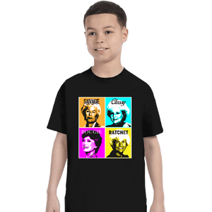 Secret_Shirts T-Shirts, Youth / XS / Black Golden Savages