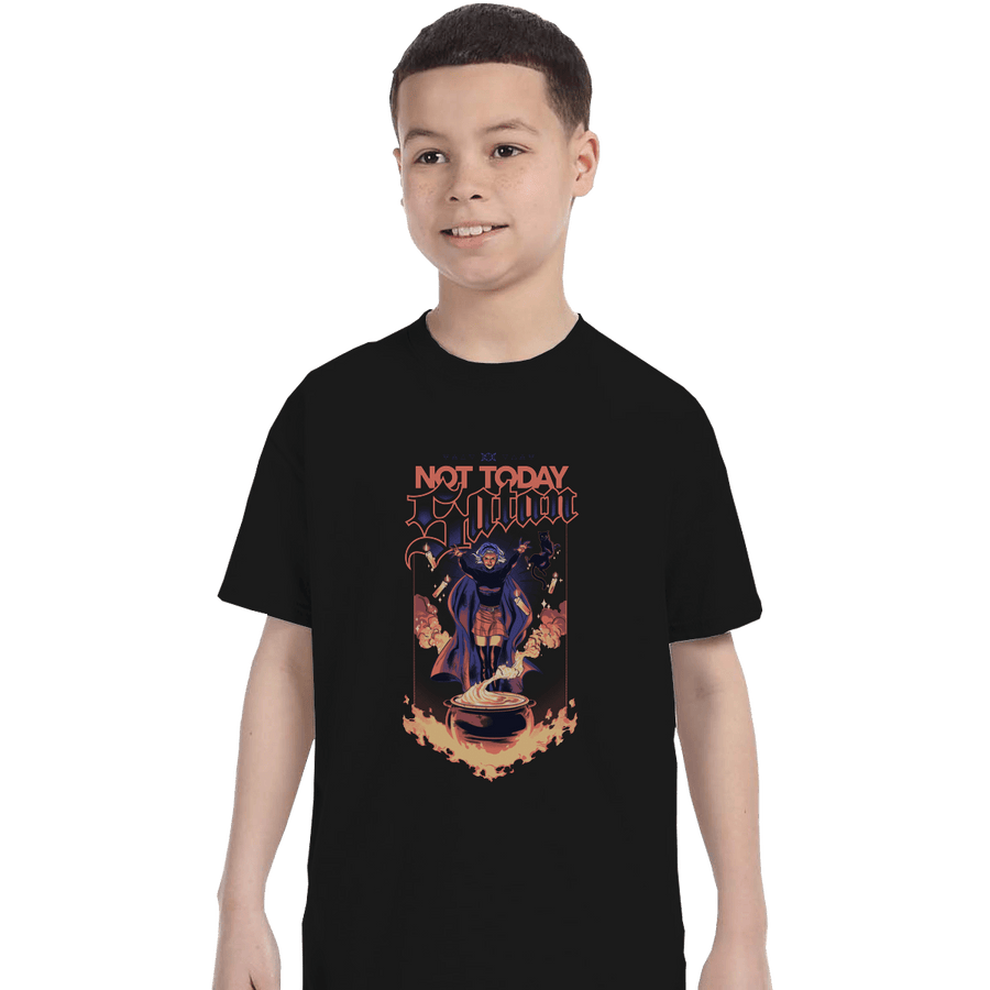 Shirts T-Shirts, Youth / XL / Black Not Today Sabrina