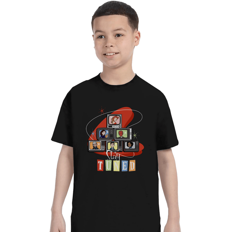 Shirts T-Shirts, Youth / XS / Black Stay Tuned To Westview