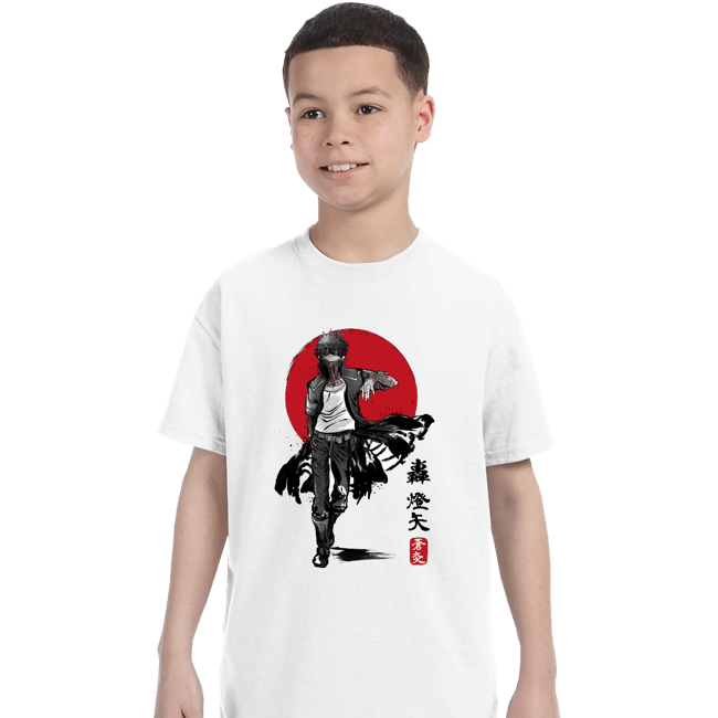 Daily_Deal_Shirts T-Shirts, Youth / XS / White Dabi Sumi-e