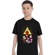 Load image into Gallery viewer, Daily_Deal_Shirts T-Shirts, Youth / XS / Black Dipper Strange and the Gravity of Madness
