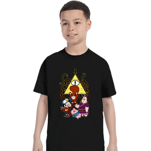 Daily_Deal_Shirts T-Shirts, Youth / XS / Black Dipper Strange and the Gravity of Madness
