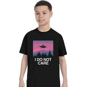 Secret_Shirts T-Shirts, Youth / XS / Black I Do Not Care