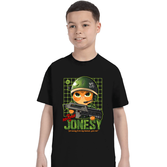 Daily_Deal_Shirts T-Shirts, Youth / XS / Black Revenge Of Jonesy