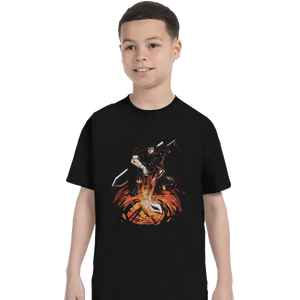 Secret_Shirts T-Shirts, Youth / XS / Black Dark Guts