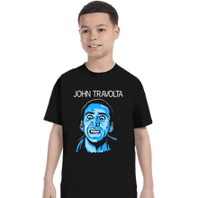 Load image into Gallery viewer, Daily_Deal_Shirts T-Shirts, Youth / XS / Black John Travolta
