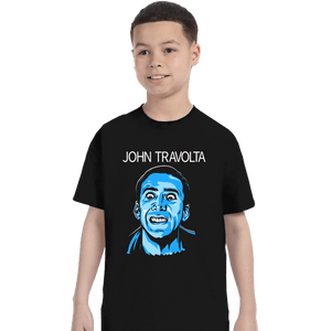 Daily_Deal_Shirts T-Shirts, Youth / XS / Black John Travolta