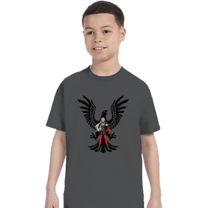 Shirts T-Shirts, Youth / XL / Charcoal Black Eagles House Leader