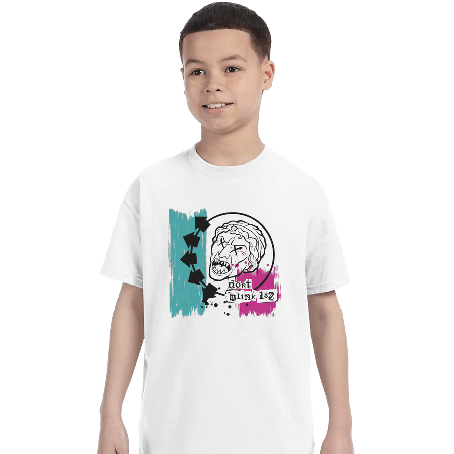 Shirts T-Shirts, Youth / XS / White Don't Blink 182