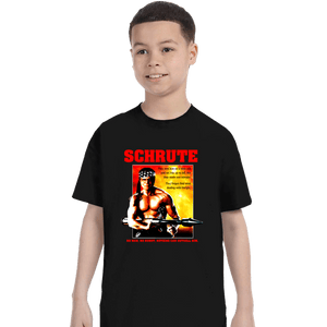 Secret_Shirts T-Shirts, Youth / XS / Black Dwight Rambo