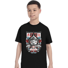 Load image into Gallery viewer, Shirts T-Shirts, Youth / XS / Black Samurai Trooper
