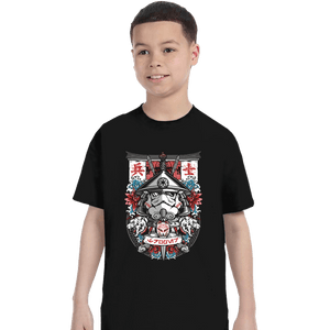 Shirts T-Shirts, Youth / XS / Black Samurai Trooper
