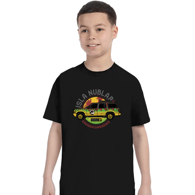 Daily_Deal_Shirts T-Shirts, Youth / XS / Black Isla Nublar Experience