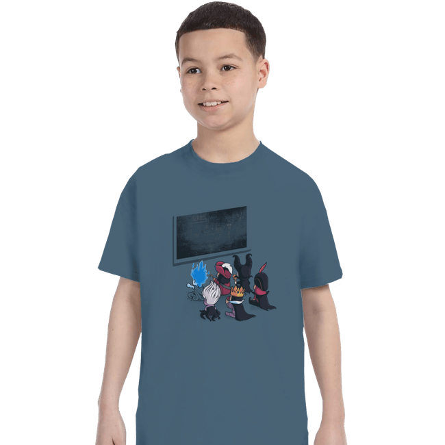 Shirts T-Shirts, Youth / XS / Indigo Blue School Of Villains